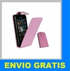 FUNDA DE CUERO PARA SAMSUNG I9000 GALAXY S ROSA